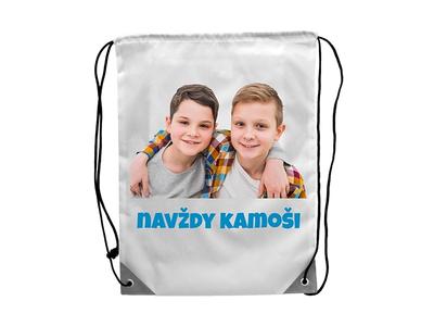 Vrecko na prezuvky s potlačou