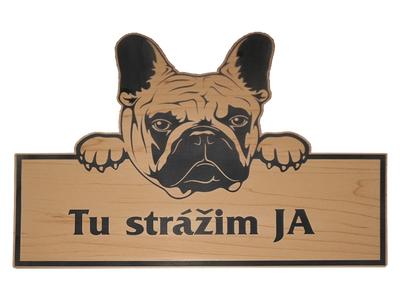 Tabuľka s motívom psa