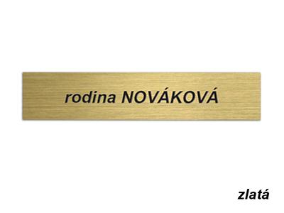 Tabuľky a menovky