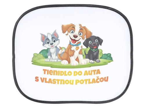Tienidlo do auta s potlačou
