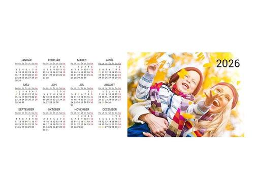 Kalendár s vlastnými fotografiami