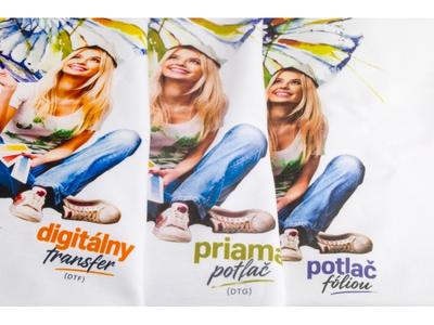 Tričká s vlastnou potlačou