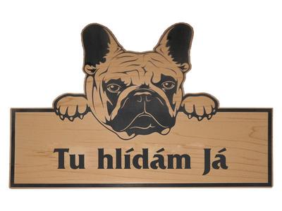 Tabulka s motivem psa