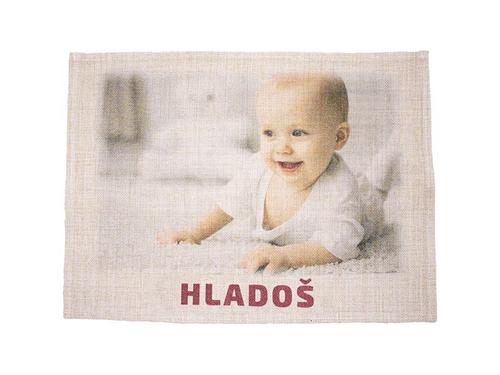 Prostírání LINEN s vlastním potiskem