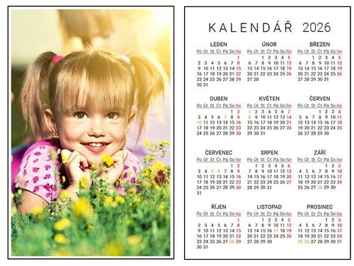Kalendáře z vlastních fotografií