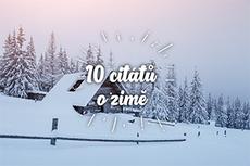 Citáty o zimě, které vás inspirují